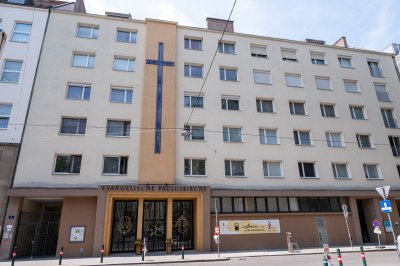 Außenfassade der Pauluskirche