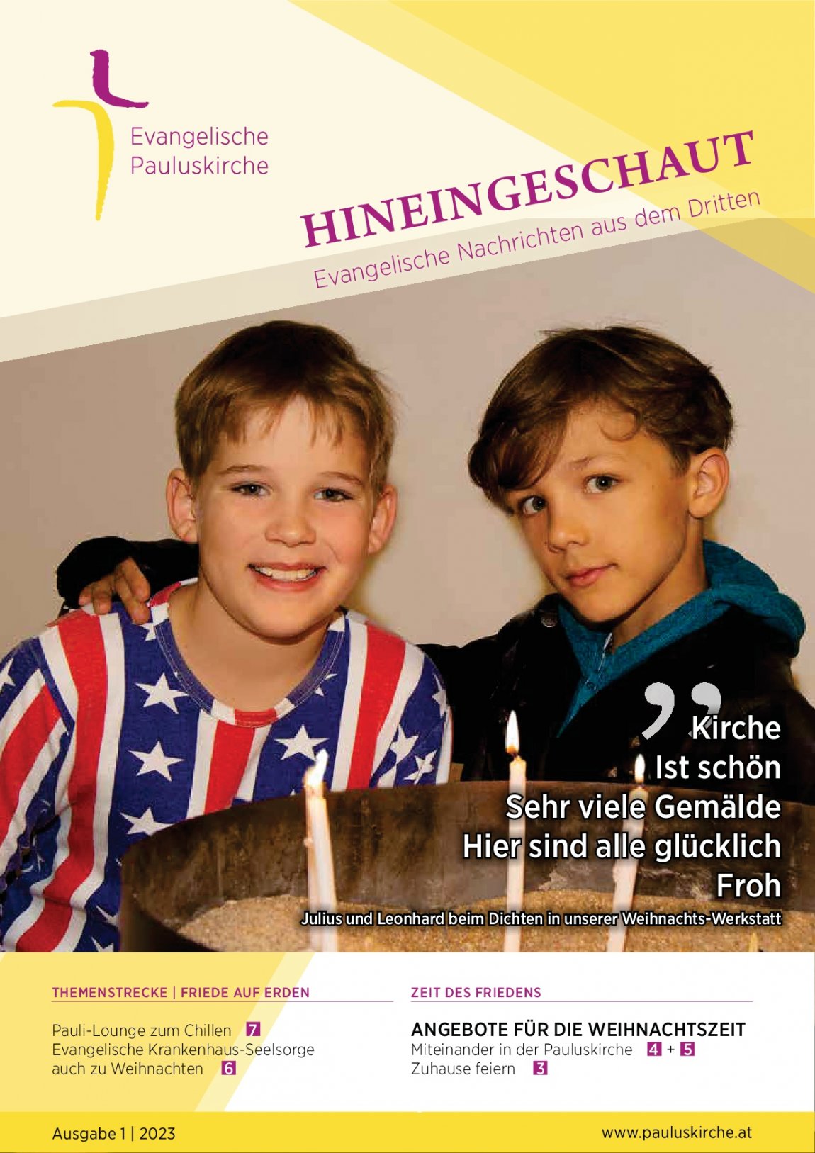 Kirchenmagazin 1 / 2023