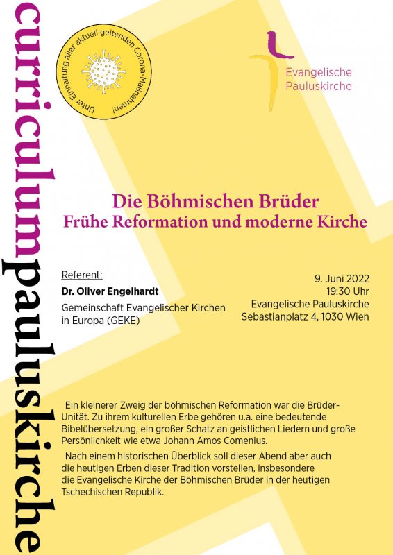 Curriculum - Die Böhmischen Brüder - 09.06.2022, 19:30 Uhr